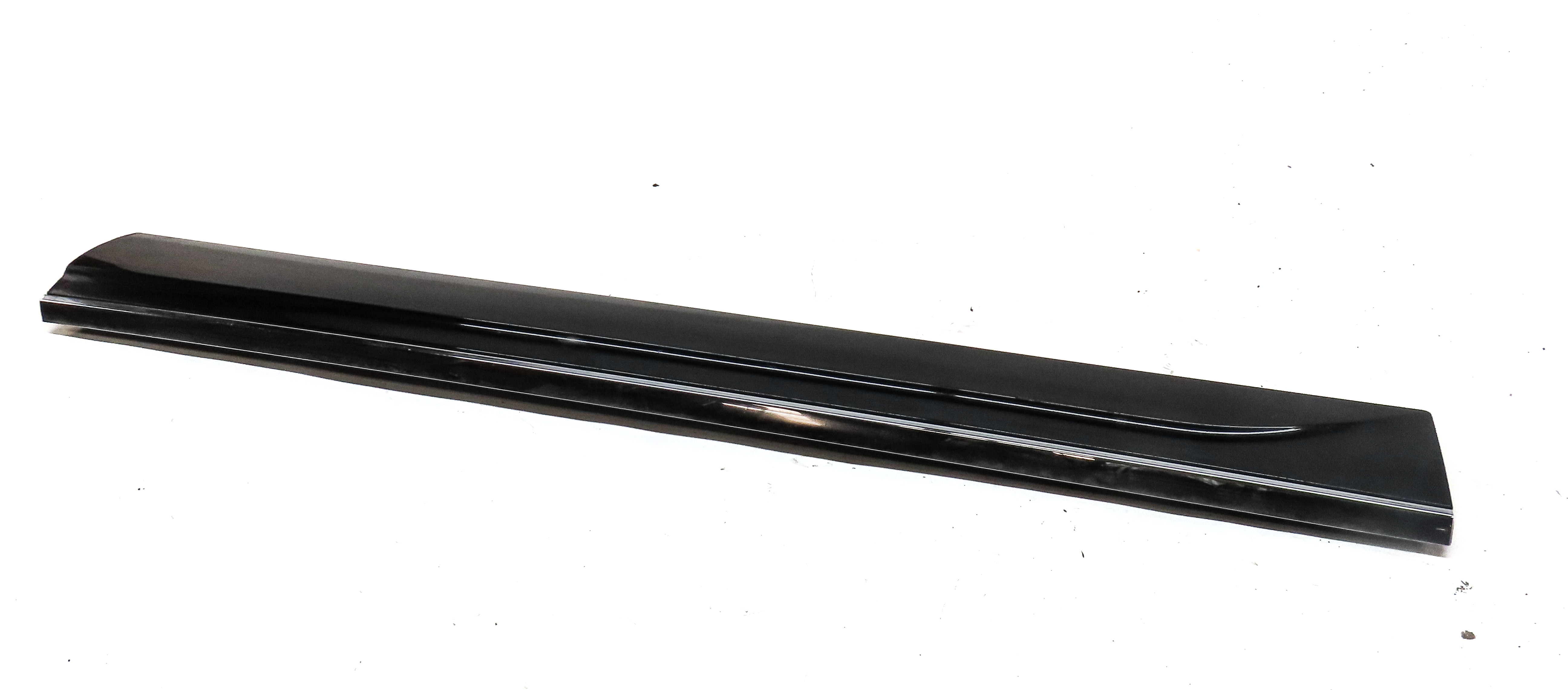 2015 AUDI Q5 PREMIUM+ (B8 8R) FRONT LEFT DRIVER LOWER DOOR TRIM MOULDING (BLACK) — exact item pictured